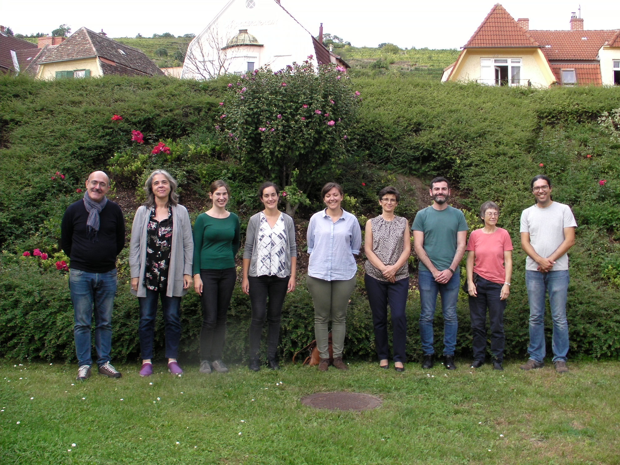 Group photo of participants from week two