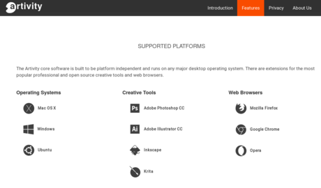 artivity.io screenshot