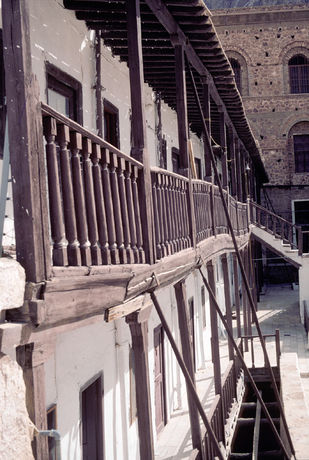Monastery cells